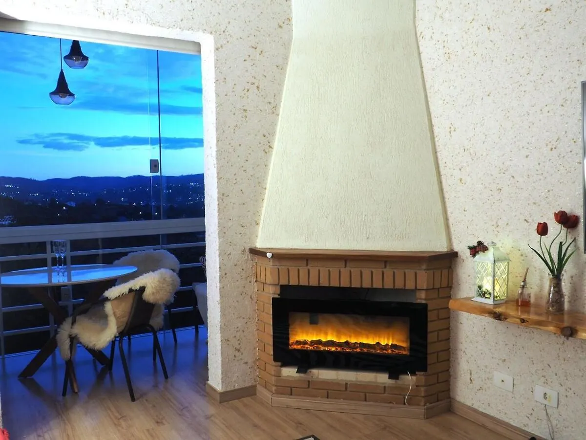 アパート Apartamento Duplex Com Linda Vista! Campos do Jordão ブラジル