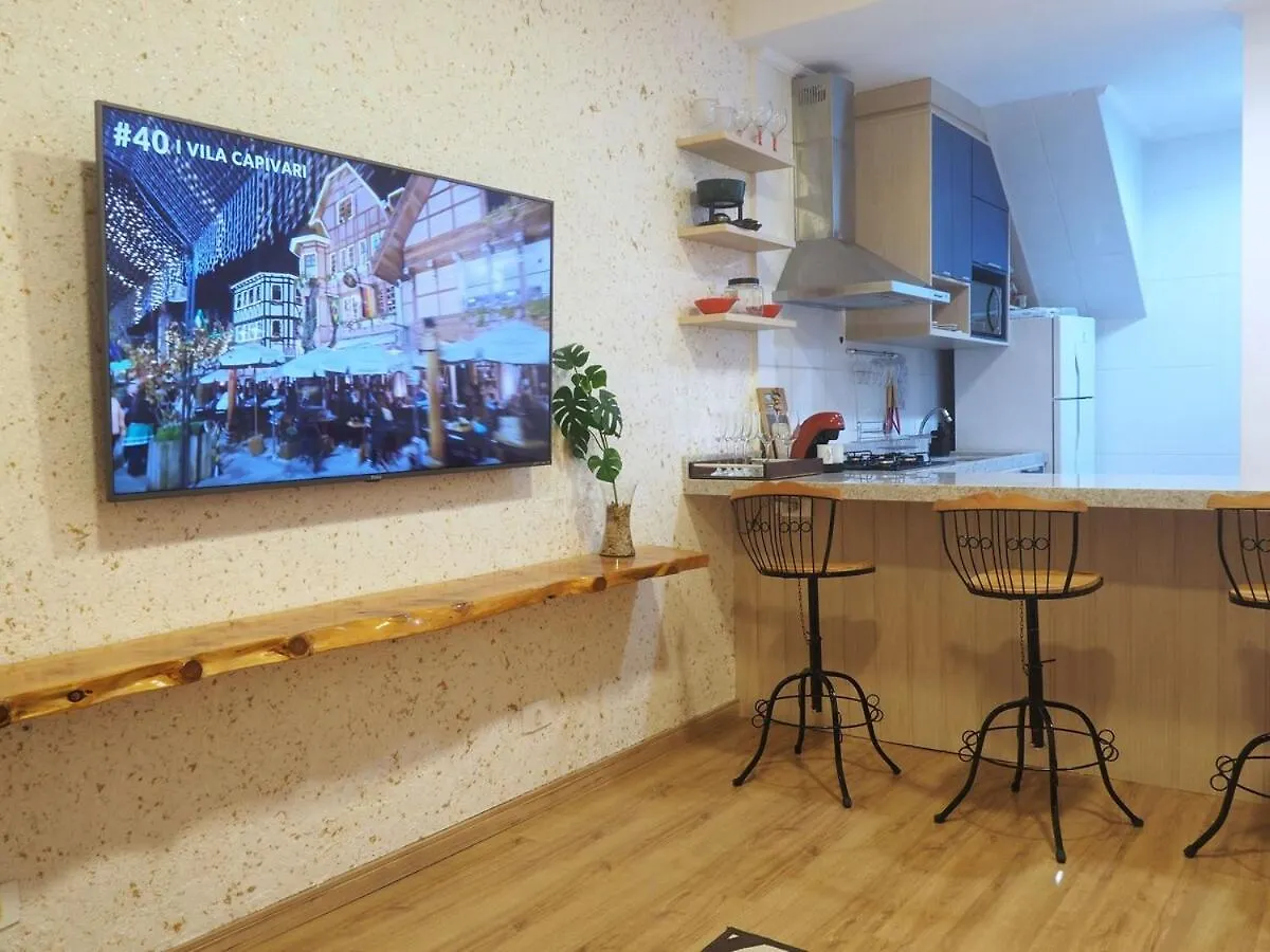 アパート Apartamento Duplex Com Linda Vista! Campos do Jordão